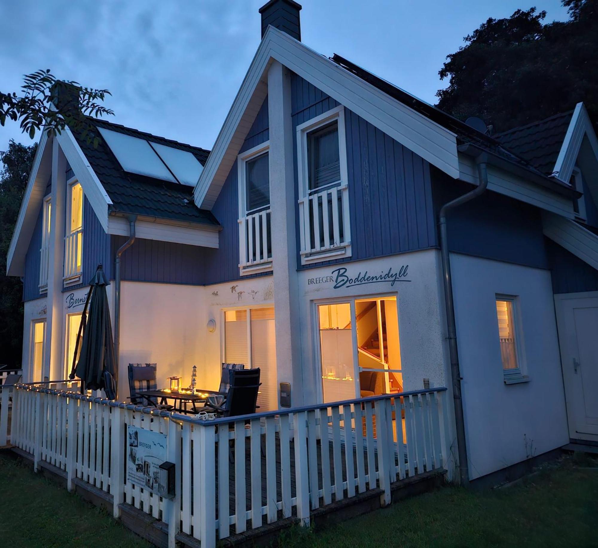 Breeger Boddenidyll Villa Exterior photo
